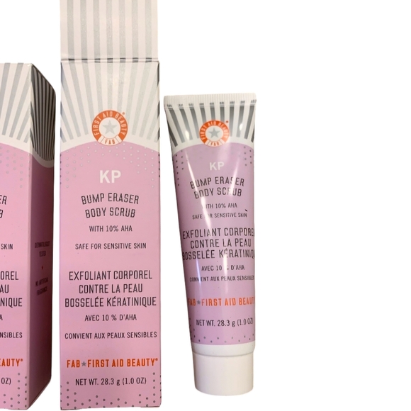First Aid Beauty KP Bump Eraser Body Scrub x2 NEW NWT/NIB - Picture 4 of 8